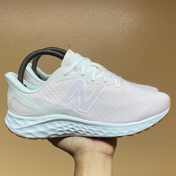 New Balance Shoes - New Balance Fresh Foam Arishi V4 Women's Running Sneakers “White Pink Gum” SZ 8